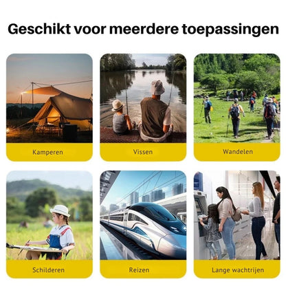 Opvouwbaar Campingstoeltje - Ultralicht & Compact - Festival