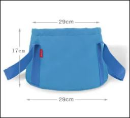 Compacte Opvouwbare Emmer 15L - Ideaal voor Camping & Reizen -  - EaziPeazi