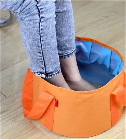 Compacte Opvouwbare Emmer 15L - Ideaal voor Camping & Reizen -  - EaziPeazi