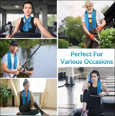 Cooling Handdoek Sneldrogend - Ideaal voor Sport & Reizen -  - EaziPeazi