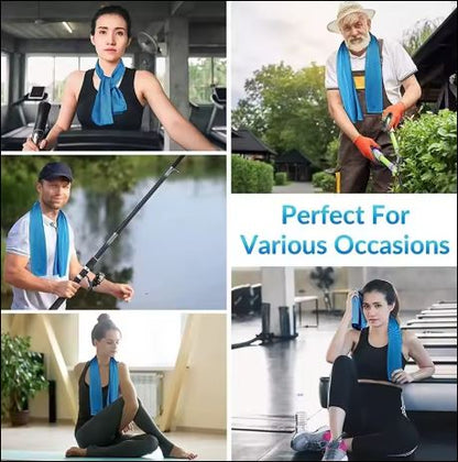 Cooling Handdoek Sneldrogend - Ideaal voor Sport & Reizen -  - EaziPeazi