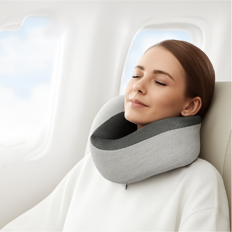 Ergonomisch Reiskussen Traagschuim - Comfortabel op Reis -  - EaziPeazi