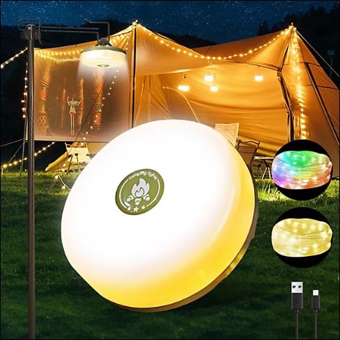 Solar Lichtsnoer & Kampeerlamp - 10m Waterdicht - Lynexa -  - EaziPeazi