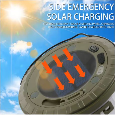 Solar Lichtsnoer & Kampeerlamp - 10m Waterdicht - Lynexa -  - EaziPeazi