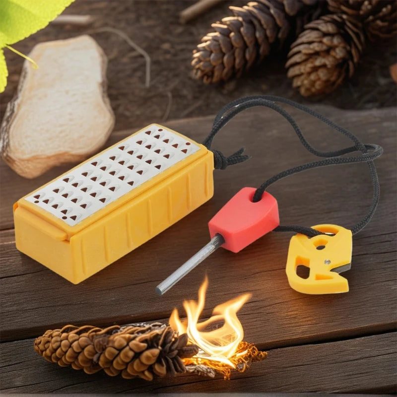 Survival Vuurstarter Set met Tindermaker - Smiths Firesteel -  - EaziPeazi