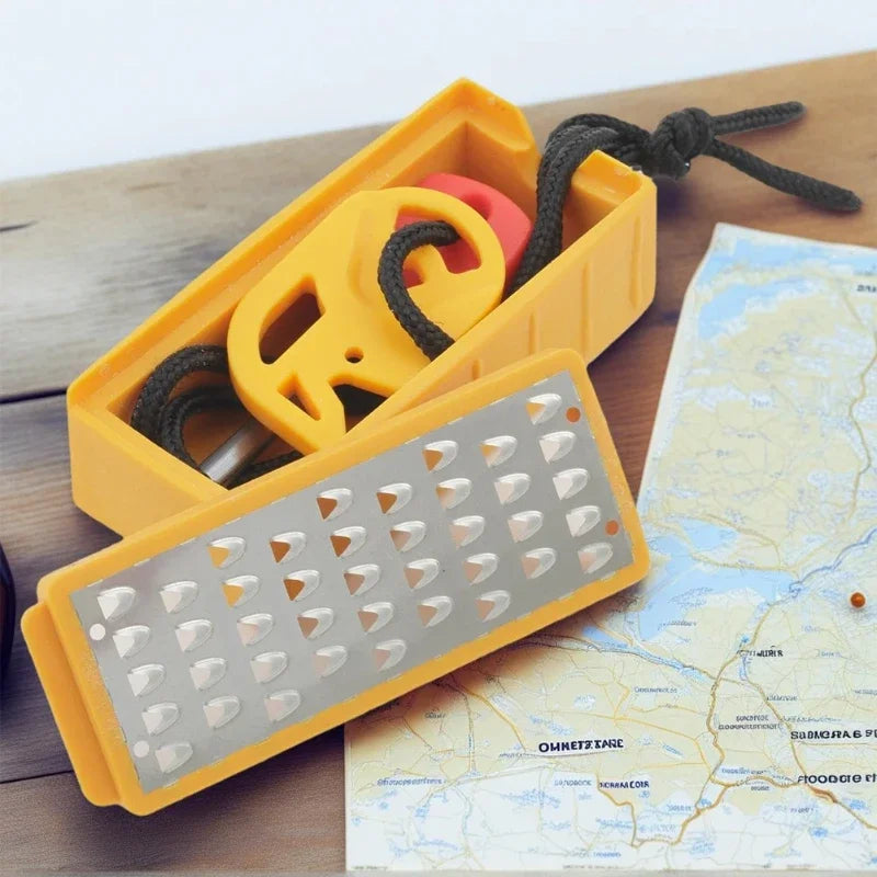 Survival Vuurstarter Set met Tindermaker - Smiths Firesteel -  - EaziPeazi