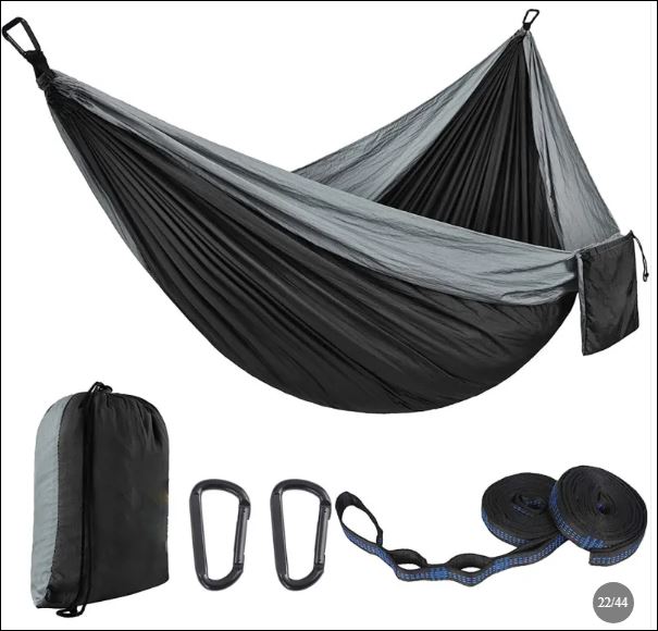 Ultralichte Hangmat | 350g | Compleet Kampeersysteem -  - EaziPeazi