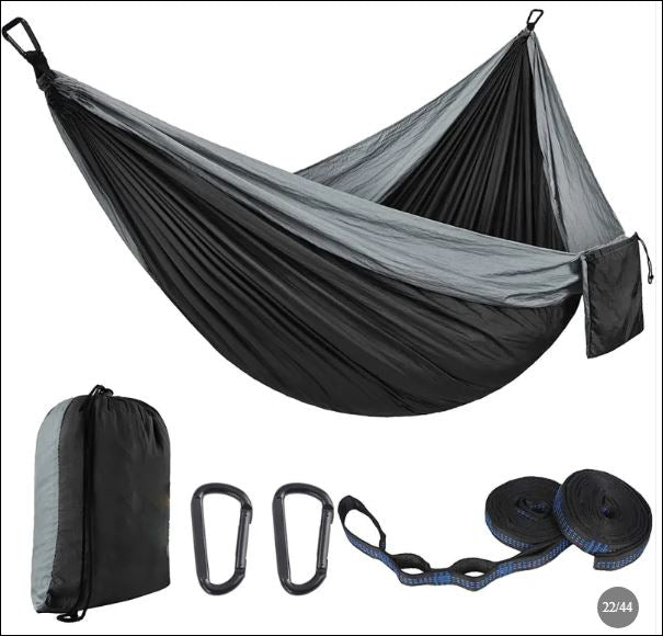 Ultralichte Hangmat | 350g | Compleet Kampeersysteem -  - EaziPeazi